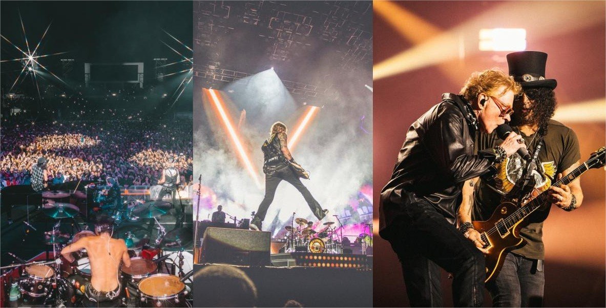 Palco do Guns N’Roses começa a ser montado na segunda