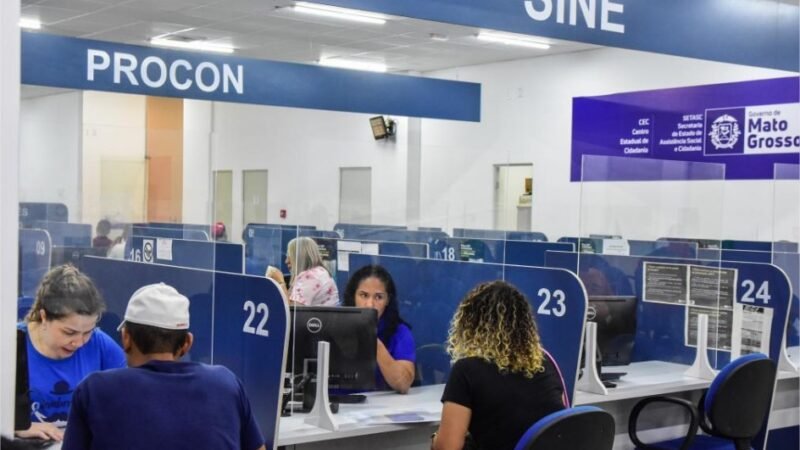 Sine-MT disponibiliza mais de 2,5 mil vagas nesta semana