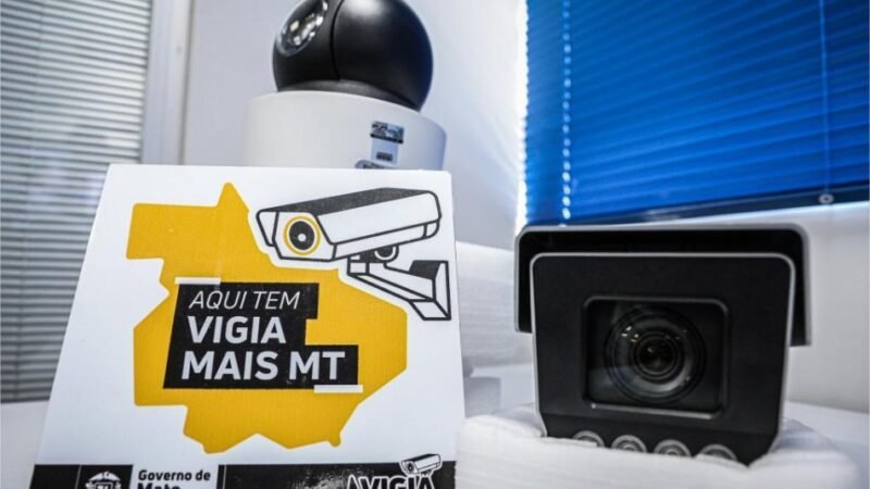 Vigia Mais MT já entregou 18,8 mil câmeras e tem adesão de 128 municípios