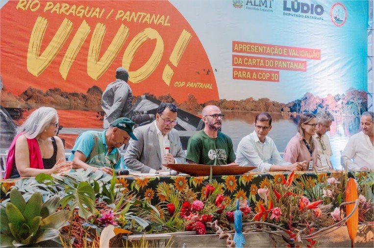 Carta do Pantanal deve pautar agendas na COP 30 e para o futuro, diz Lúdio