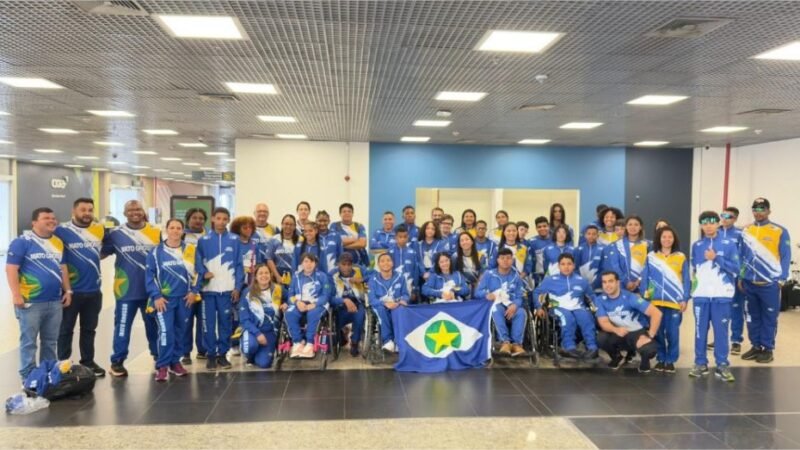 Atletas com deficiência representam MT nas Paralimpíadas Escolares em São Paulo