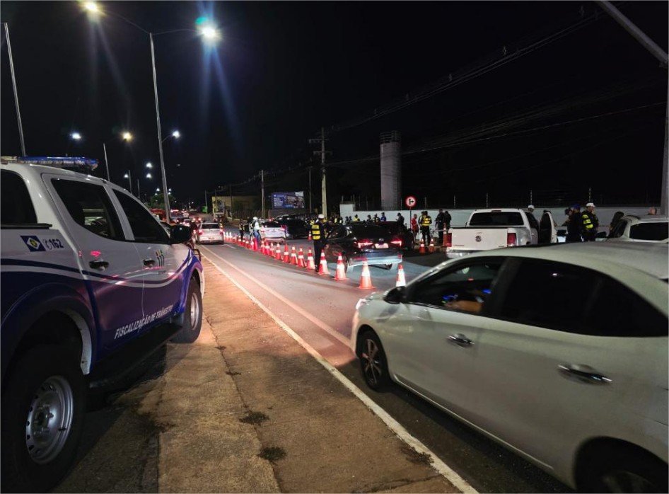 Operação Lei Seca faz 200 testes de alcoolemia e prende dois condutores em Cuiabá