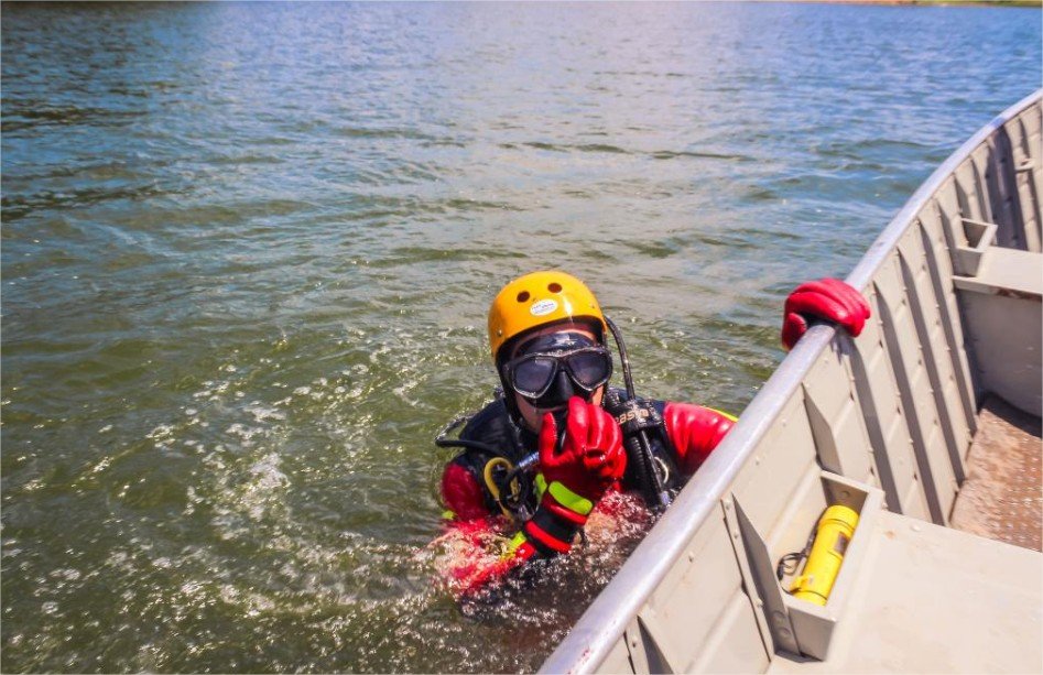 Corpo de Bombeiros localiza corpo de jovem que se afogou no Rio Sucuri