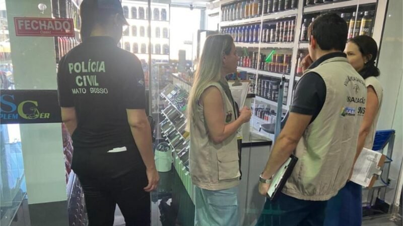 Polícia Civil prende dono de loja de suplementos em Cuiabá por venda de anabolizantes