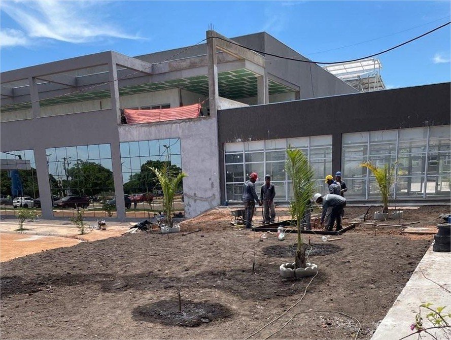 Prédios do novo Hospital Universitário Júlio Muller entram em fase de acabamento
