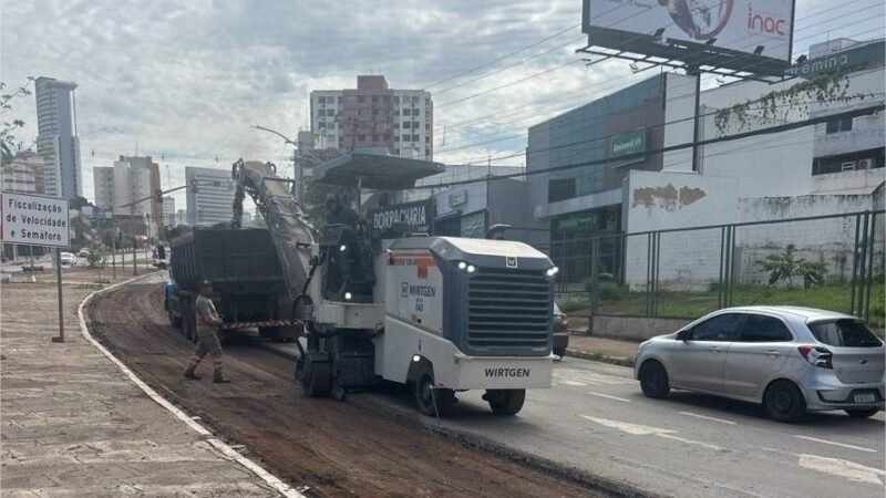 Obras vão recuperar asfalto de avenidas e melhorar drenagem em Cuiabá
