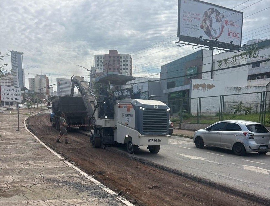 Obras vão recuperar asfalto de avenidas e melhorar drenagem em Cuiabá