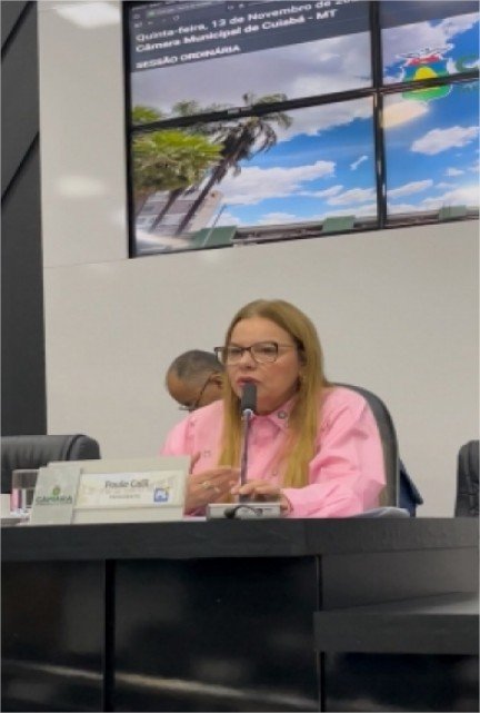 Bairros de Cuiabá serão contemplados com asfalto após articulação da vereadora Paula Calil