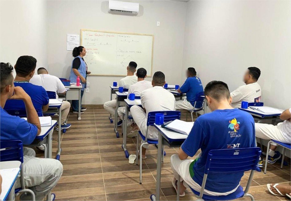 Mato Grosso amplia em 43% a participação de reeducandos no Enem 2025