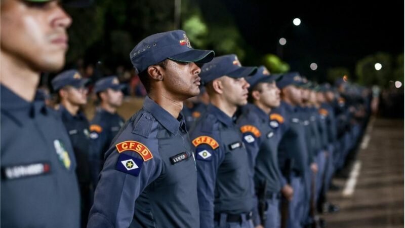 Alunos soldados da PM conhecem programas da Sesp e se preparam para reforçar segurança em MT