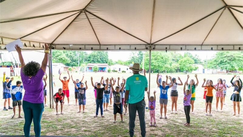 Prefeitura de Cuiabá fortalece vínculos em comunidade rural com serviços e lazer