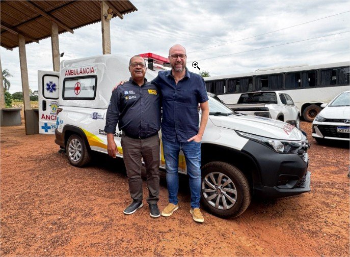 Ambulância entregue por Beto Dois a Um vai assistir mais de 5 mil pessoas no Pantanal