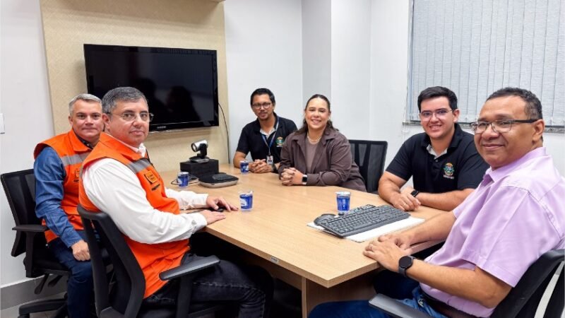 Defesa Civil participa de reunião técnica e acompanha obras do BRT em Cuiabá