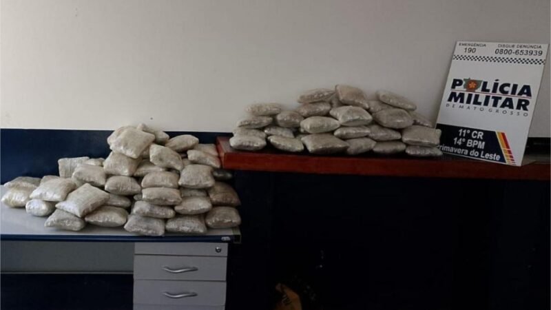 Operação apreende mais de 90 quilos de skunk e provoca prejuízo R$ 348 mil às facções criminosas