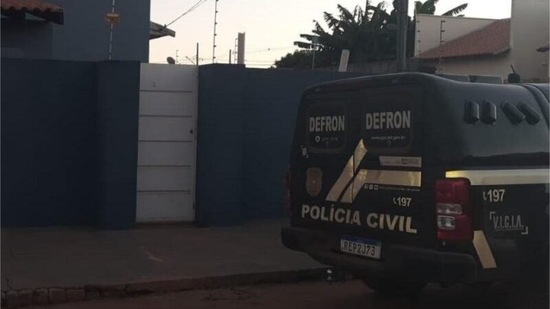 Operação Tríade mira núcleo de facção criminosa em Mato Grosso