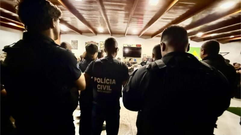 Polícia Civil mira facção criminosa e cumpre mais de 80 mandados em Sinop e região