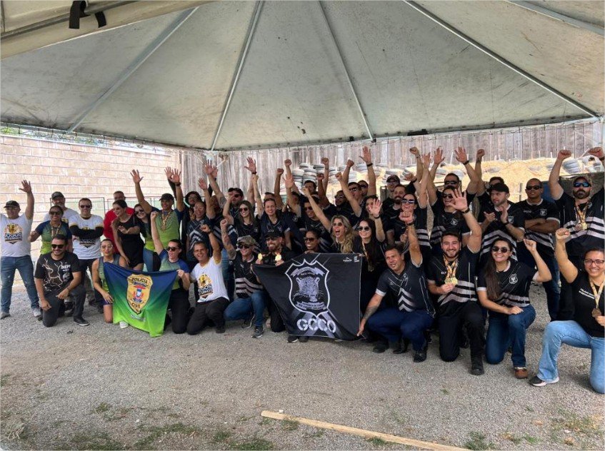 Prova de tiro policial encerra Jogos da Polícia Civil com participação de policiais de todo estado