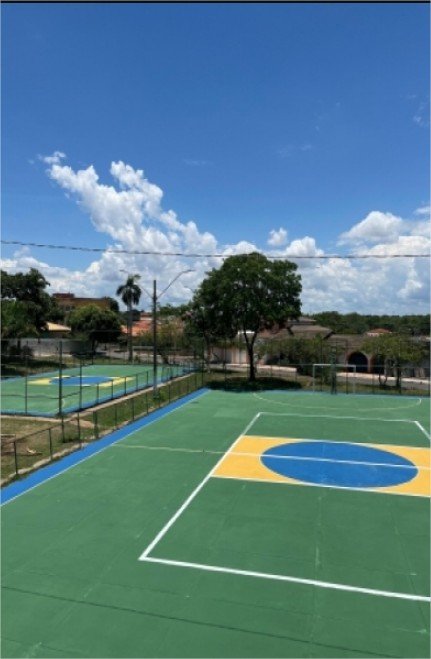 Bairro Boa Esperança é contemplado com revitalização de quadras esportivas
