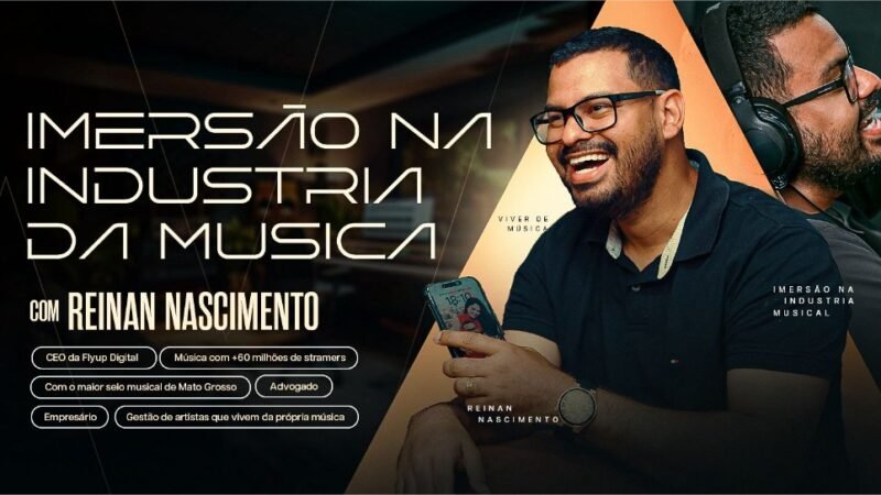 Cuiabá recebe imersão que revela os bastidores e as oportunidades da indústria da música