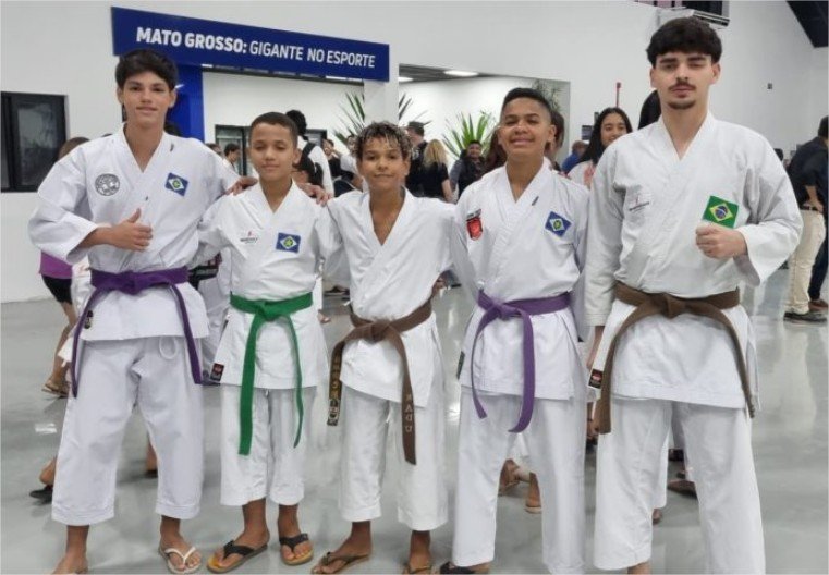 Shotokan marca presença na abertura do Mato-Grossense CKTB WTKF 2025 em Cuiabá