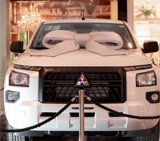 Promoção de Natal vai sortear uma caminhonete Mitsubishi Triton GLS em shopping de Cuiabá