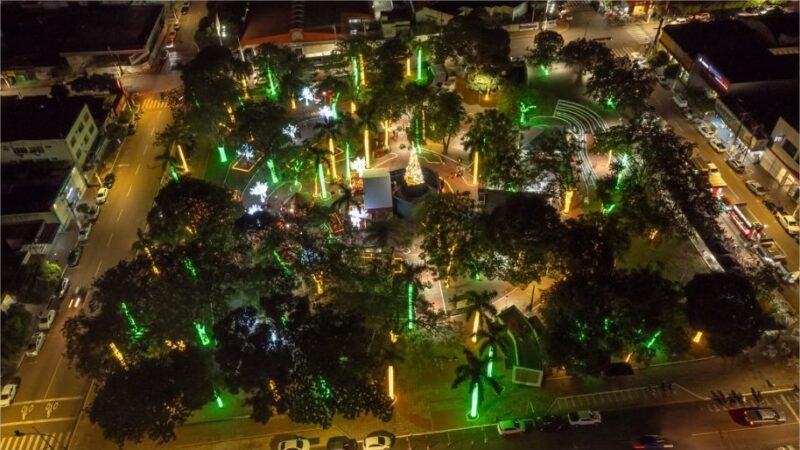 Natal do Amor em Rondonópolis terá visitação até o dia 29 na praça Brasil