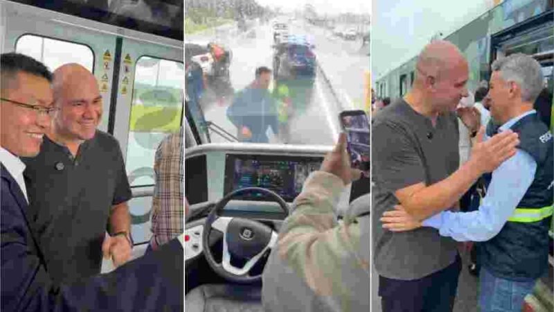 Prefeito de Cuiabá participa da inauguração do BUD no Paraná