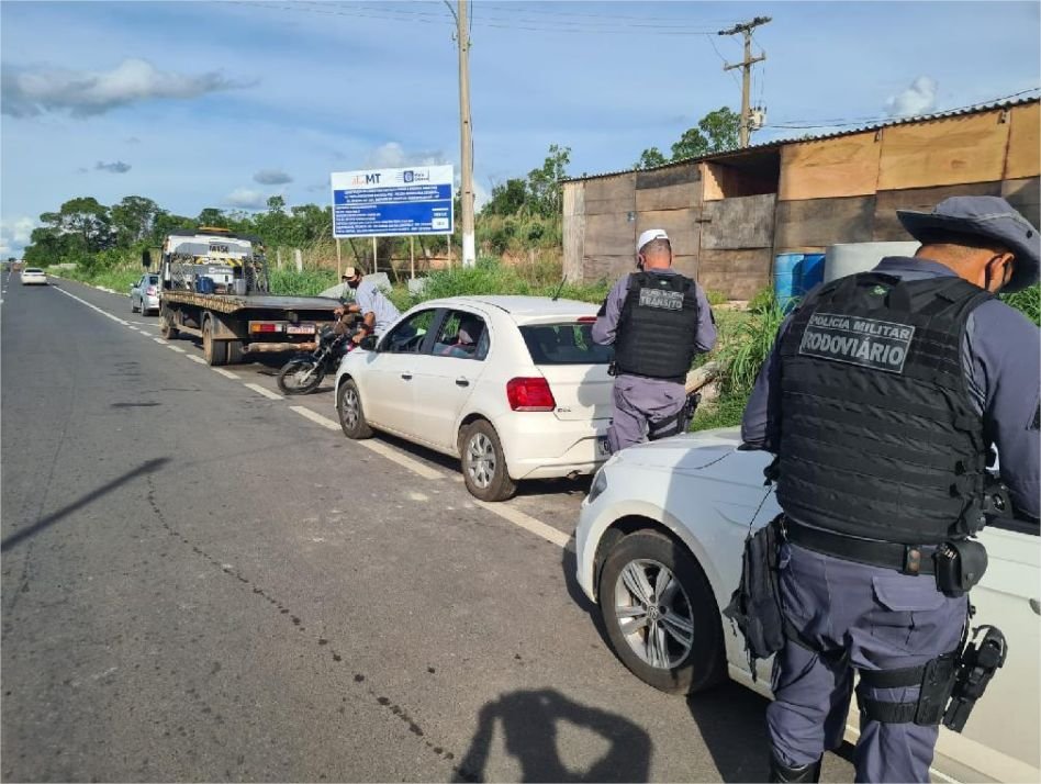 Batalhão de Trânsito da Polícia Militar intensifica fiscalização nas rodovias estaduais de MT