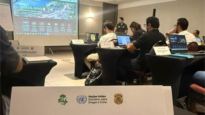 Policiais civis de Mato Grosso e Roraima participam de Capacitação sobre Investigação Financeira de Crimes Ambientais