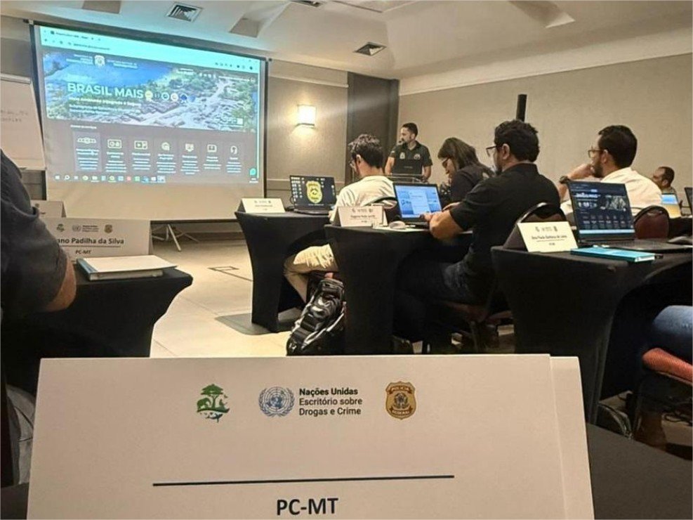 Policiais civis de Mato Grosso e Roraima participam de Capacitação sobre Investigação Financeira de Crimes Ambientais