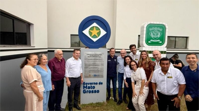 Parceria entre Governo do Estado e Prefeitura viabiliza inauguração da nova sede da Delegacia de Polícia Civil em Campo Verde