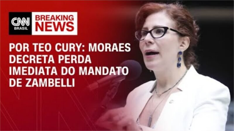 Moraes decreta perda imediata do mandato de Zambelli
