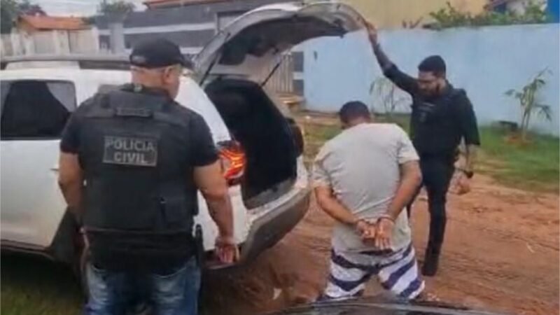 Polícia Civil prende suspeitos de envolvimento em homicídio em São José dos Quatro Marcos