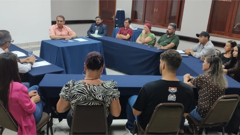 Wilson Santos abre diálogo com lideranças e recebe demandas de Tangará da Serra