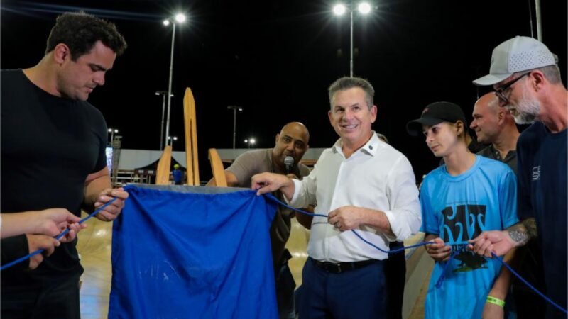 Governo de MT inaugura Skate Park considerado o maior da América Latina