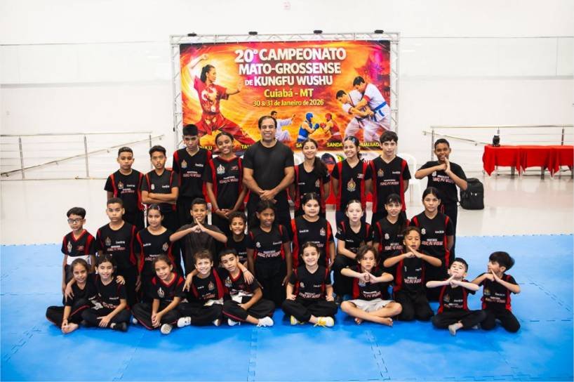 Federação convida população ao 20º Campeonato Mato-grossense de KungFu