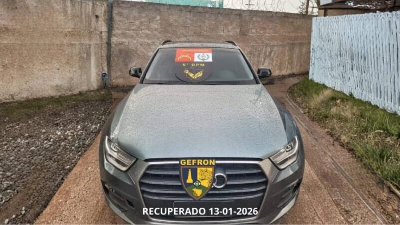 Força-tarefa do Gefron recupera dois veículos clonados avaliados em quase R$ 150 mil