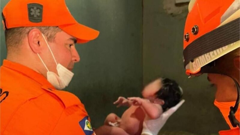 Bombeiros militares prestam atendimento a recém-nascido após parto em residência