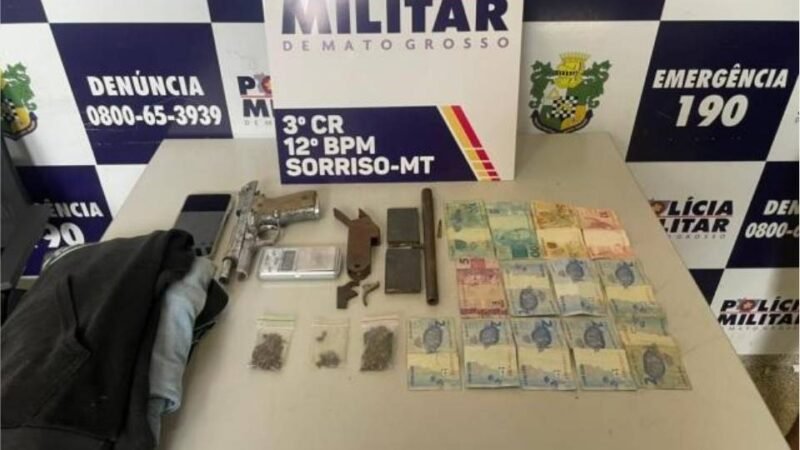 Polícia Militar localiza e prende suspeito de render casal de idoso durante roubo em Sorriso