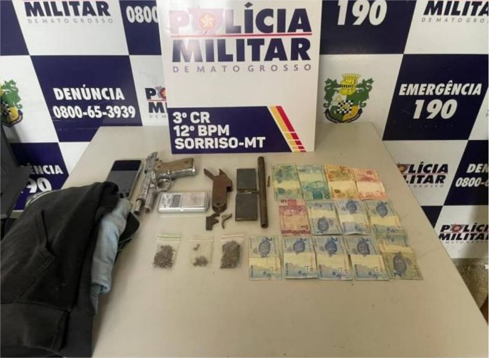 Polícia Militar localiza e prende suspeito de render casal de idoso durante roubo em Sorriso