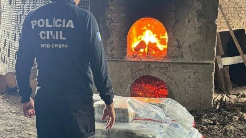 Polícia Civil incinera meia tonelada de drogas apreendidas em Comodoro