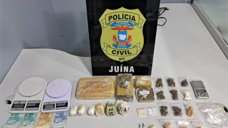 Polícia Civil prende mulheres responsáveis por abastecer traficantes de facção criminosa em Juína