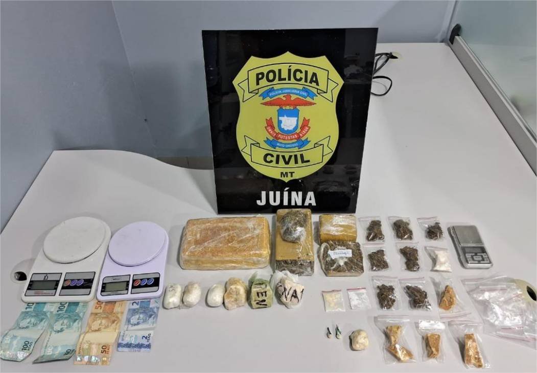 Polícia Civil prende mulheres responsáveis por abastecer traficantes de facção criminosa em Juína