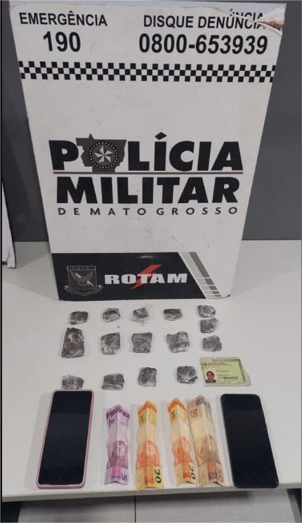 Rotam prende duas pessoas por tráfico de drogas em Várzea Grande