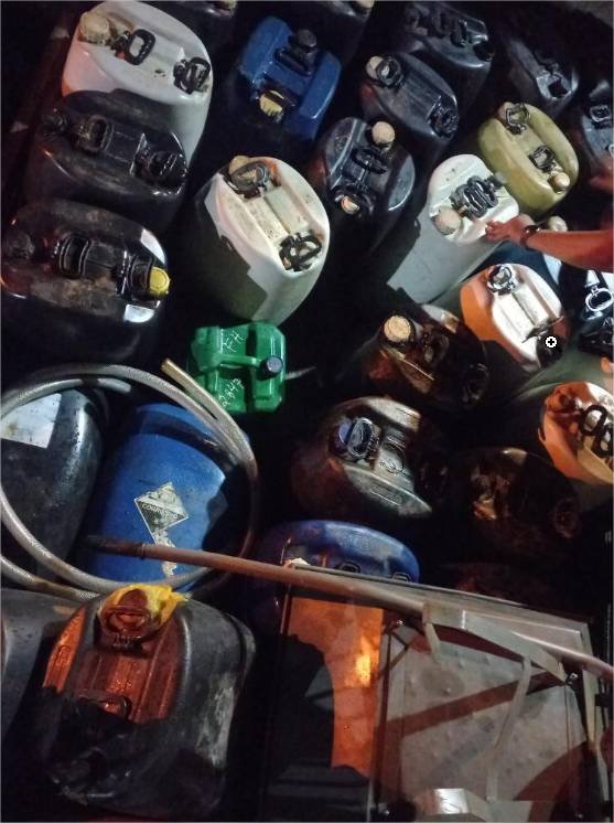 Polícia Militar prende suspeito por furto de diesel, recupera carga e apreende caminhão