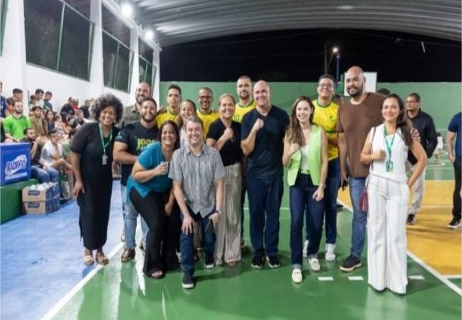 Vereadora Michelly Alencar celebra inauguração de ginásio do Planalto