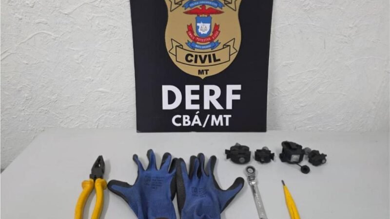Polícia Civil prende duas pessoas por furto de energia em Cuiabá