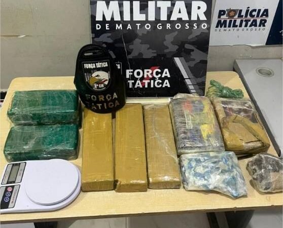 Força Tática prende duas pessoas por tráfico de drogas e apreende entorpecentes na Região Metropolitana