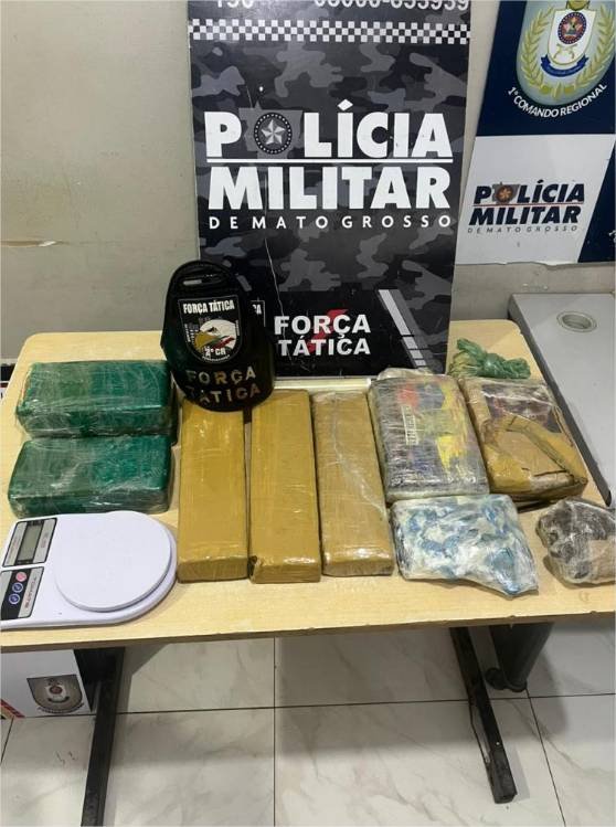 Força Tática prende duas pessoas por tráfico de drogas e apreende entorpecentes na Região Metropolitana