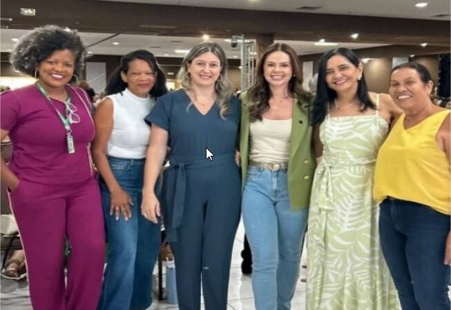 Vereadora Michelly Alencar participa da abertura da Semana Pedagógica 2026 da Rede Municipal de Cuiabá